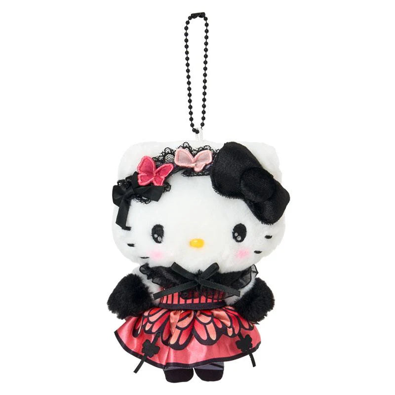 Sanrio-Hello Kitty Key Chain W/Mascot: WH BTFY KT