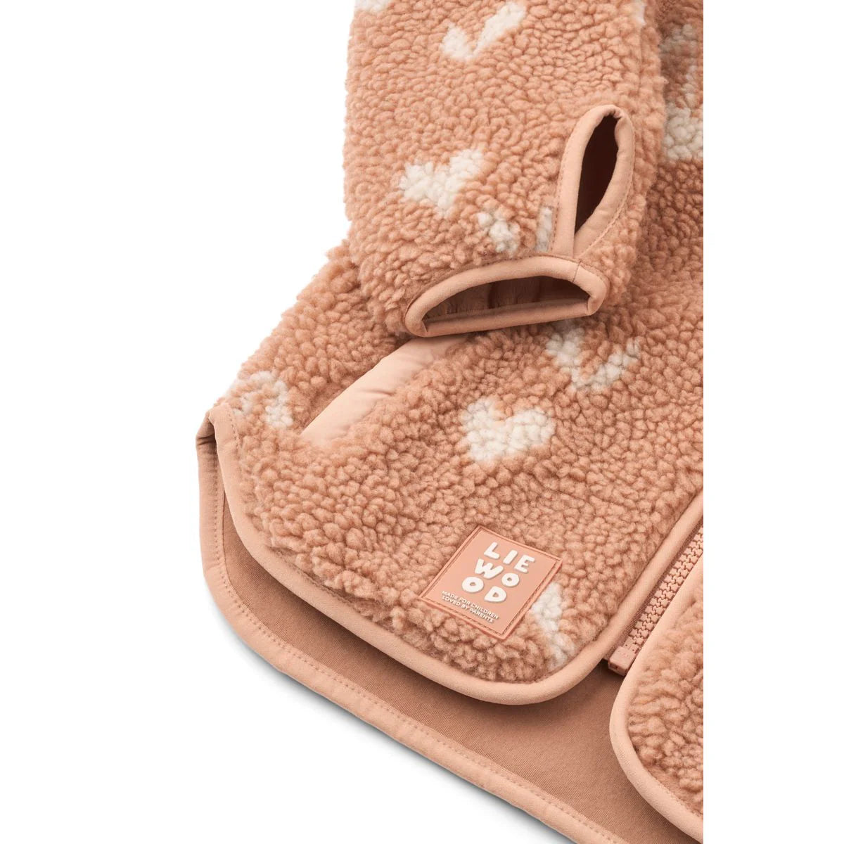 Liewood-Nolan Pile Jacket Sweethearts / Pale tuscany