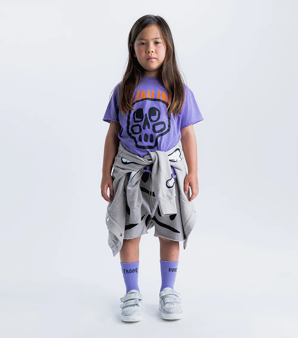 SILOU SKULL T-SHIRT MAUVE MIST