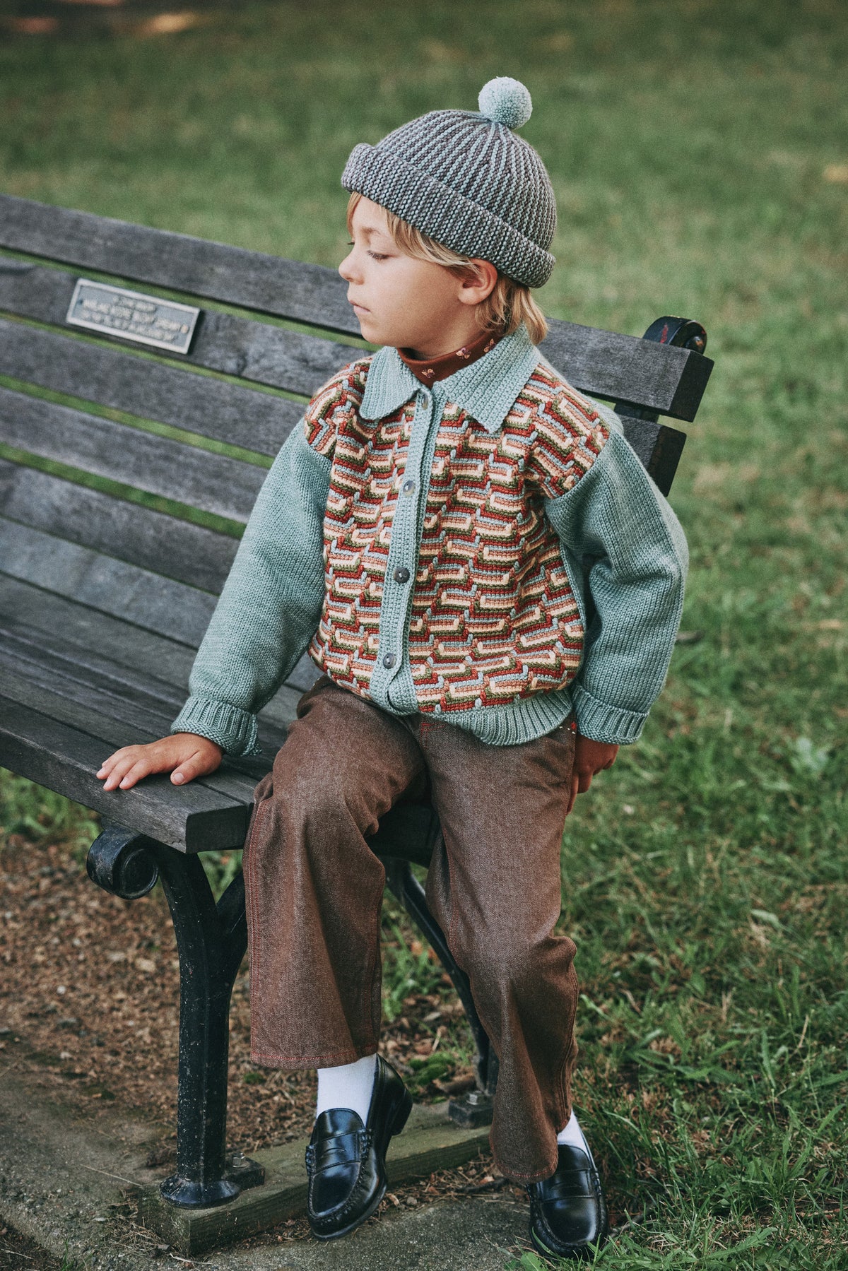 Misha & Puff-Stair Step Cardigan Onsen