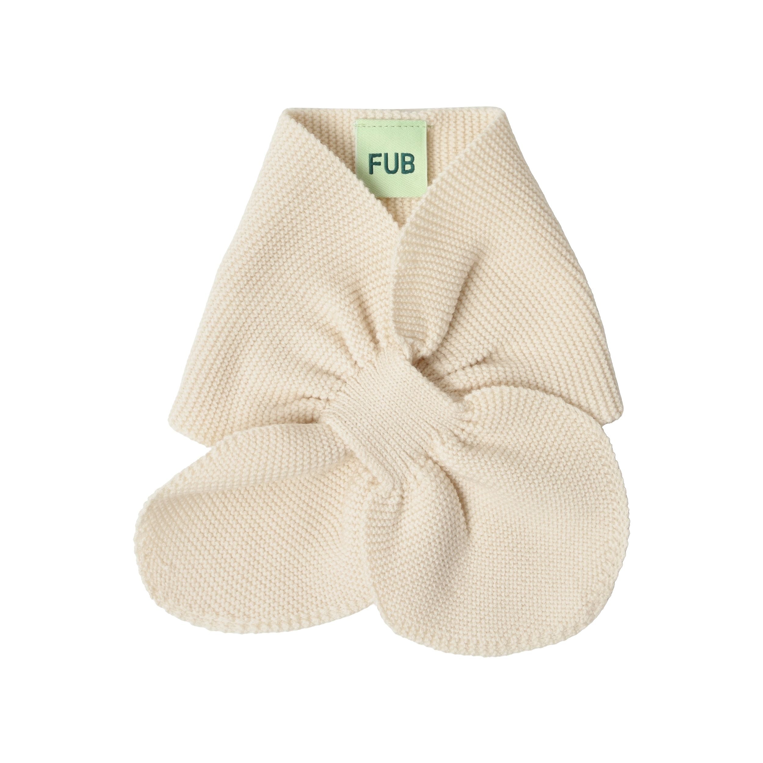 FUB-Kids Sledding Scarf ecru
