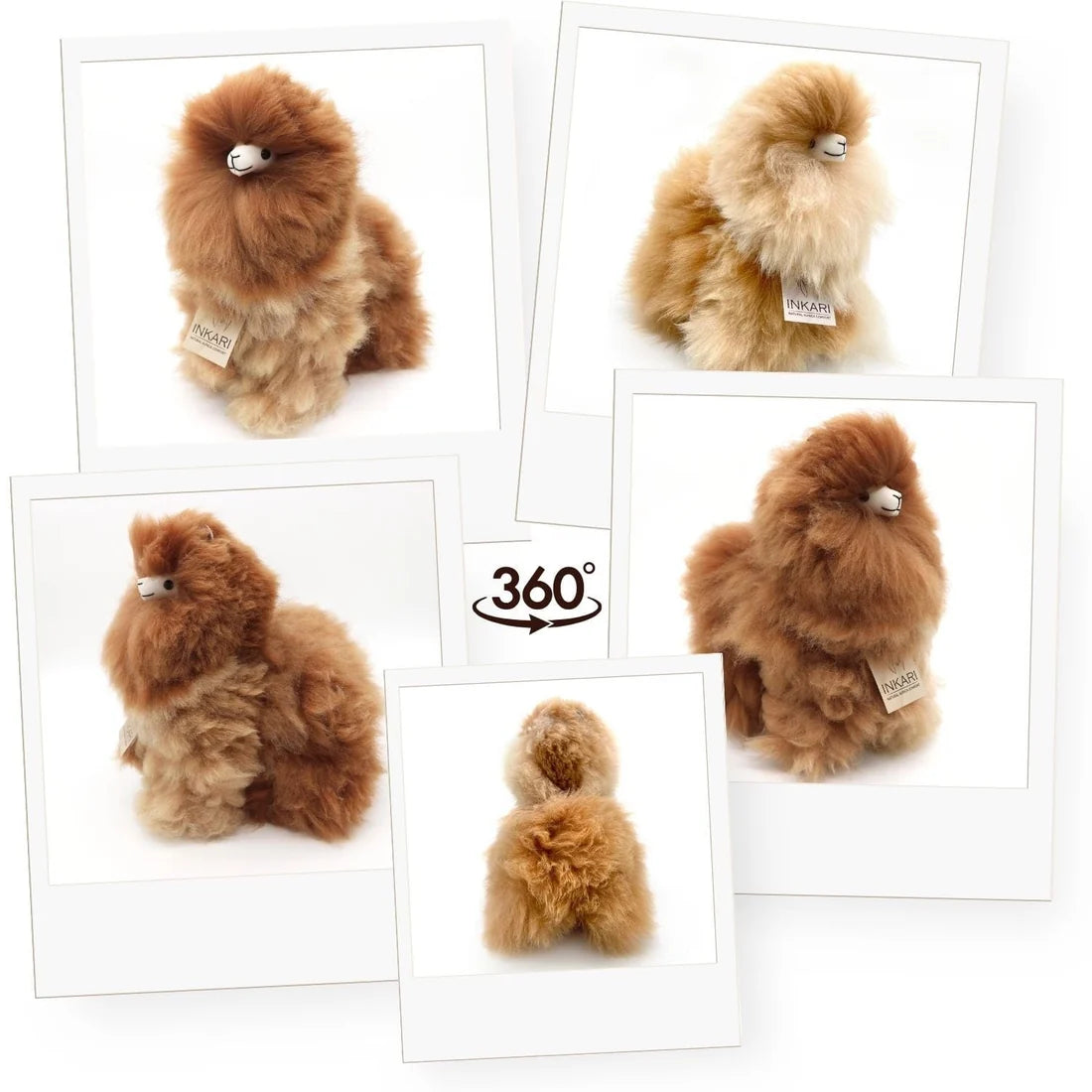 Inkari-Alpaca Monster Medium 32cm Sandstone