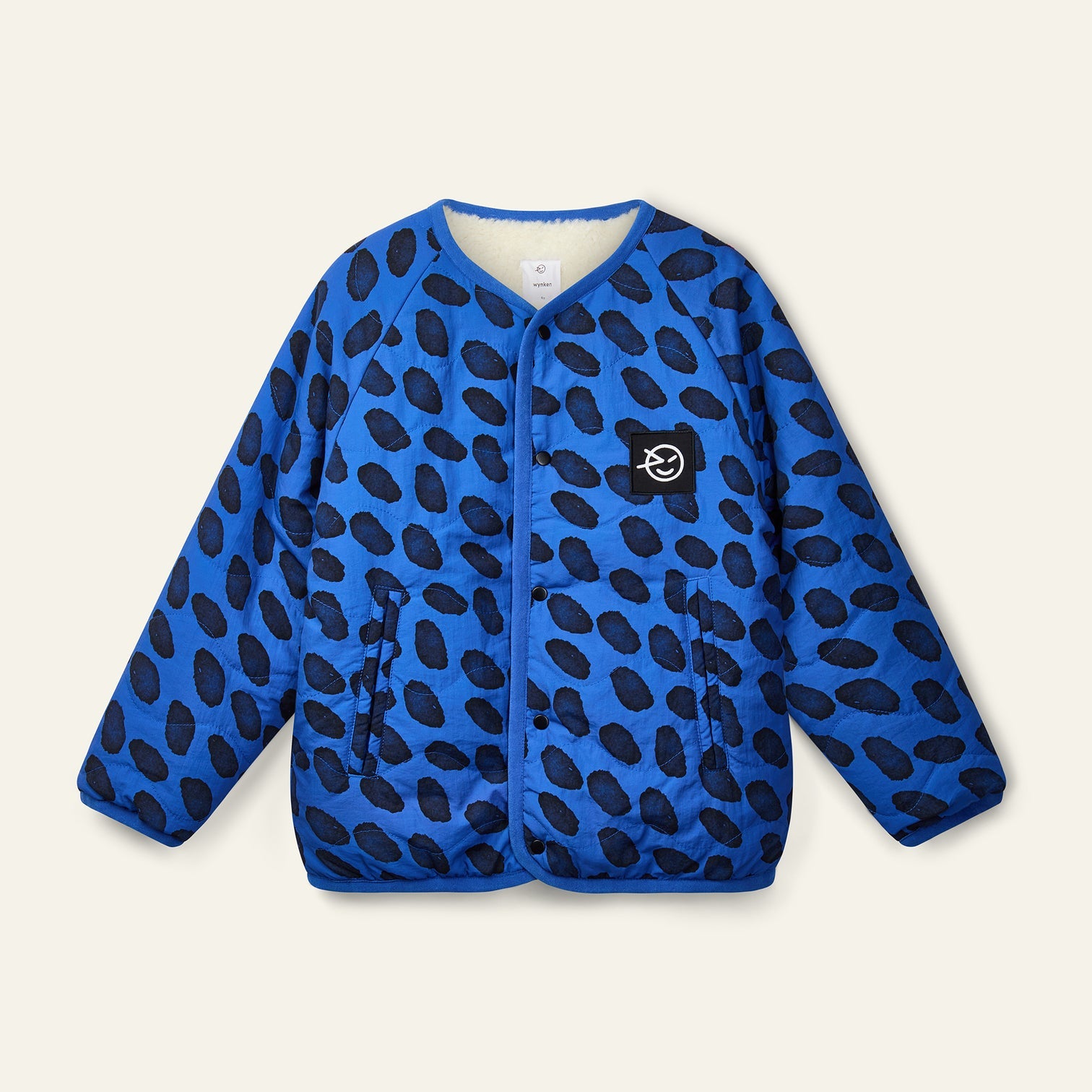 Wynken-Allegro Reversible Jacket True Blue Ecru