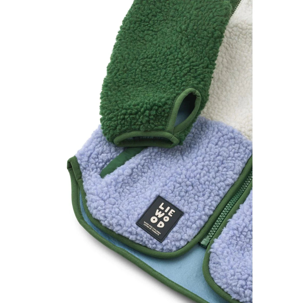 Liewood-Nolan Pile Jacket Dusty lavender multi mix