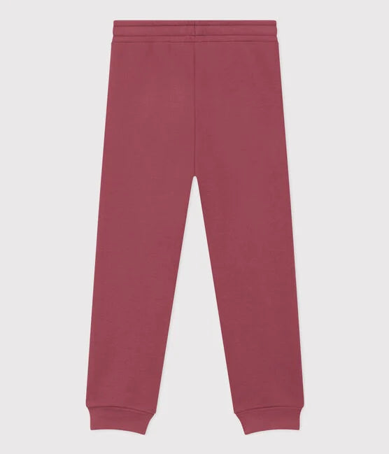 GIRLS' FLEECE JOGGING BOTTOMS