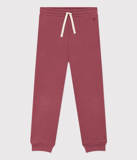 GIRLS' FLEECE JOGGING BOTTOMS