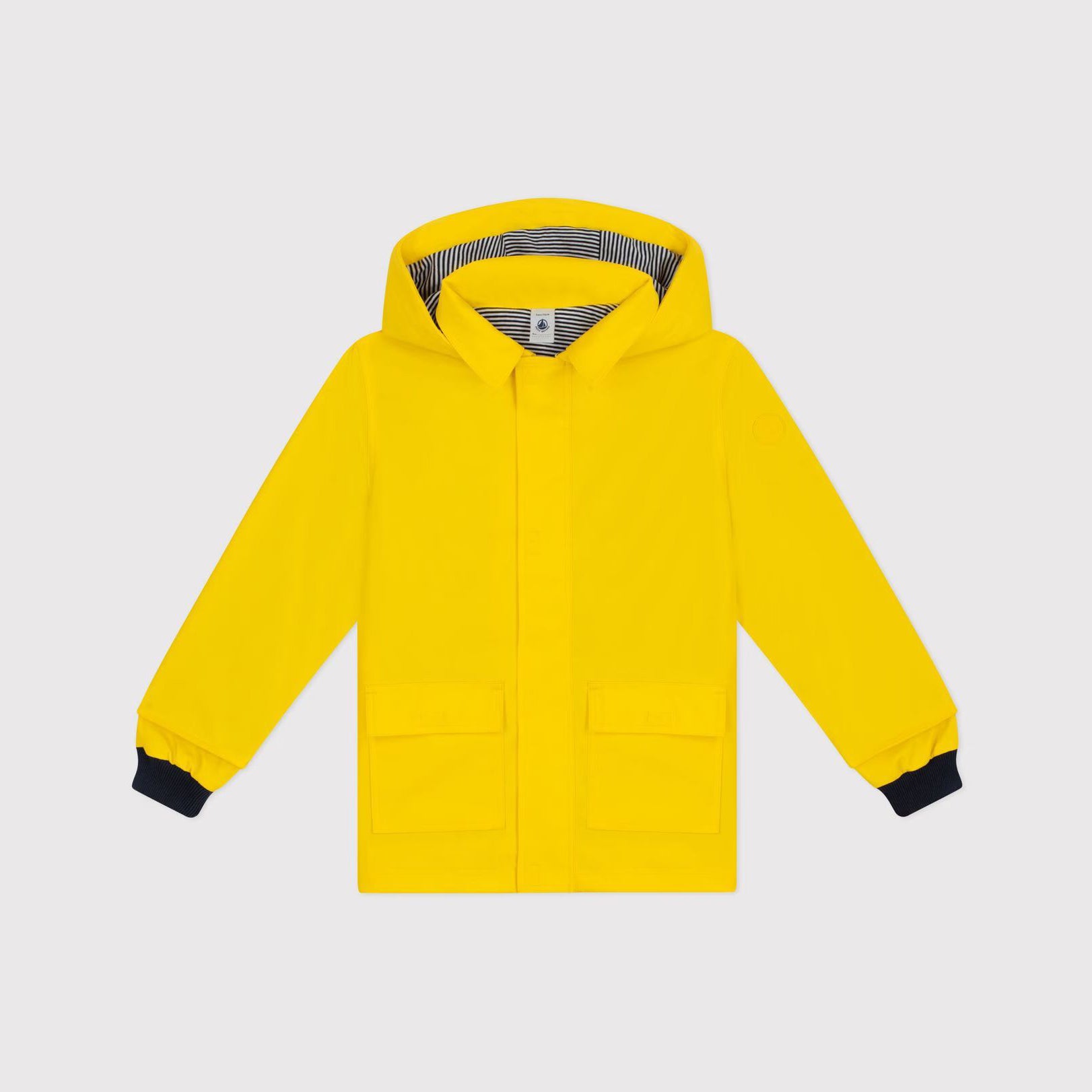 Petit Bateau-Boys iconic raincoat yellow