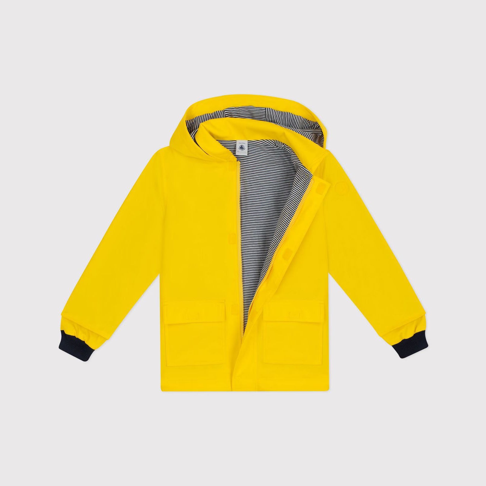 Petit Bateau-Boys iconic raincoat yellow