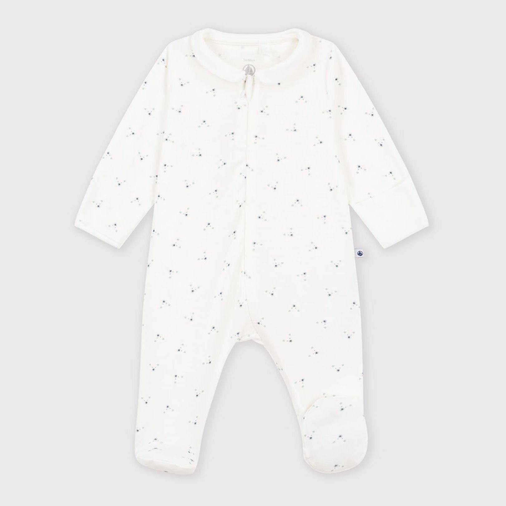 Petit Bateau-Baby Dors Bien Marshmallow/Multico