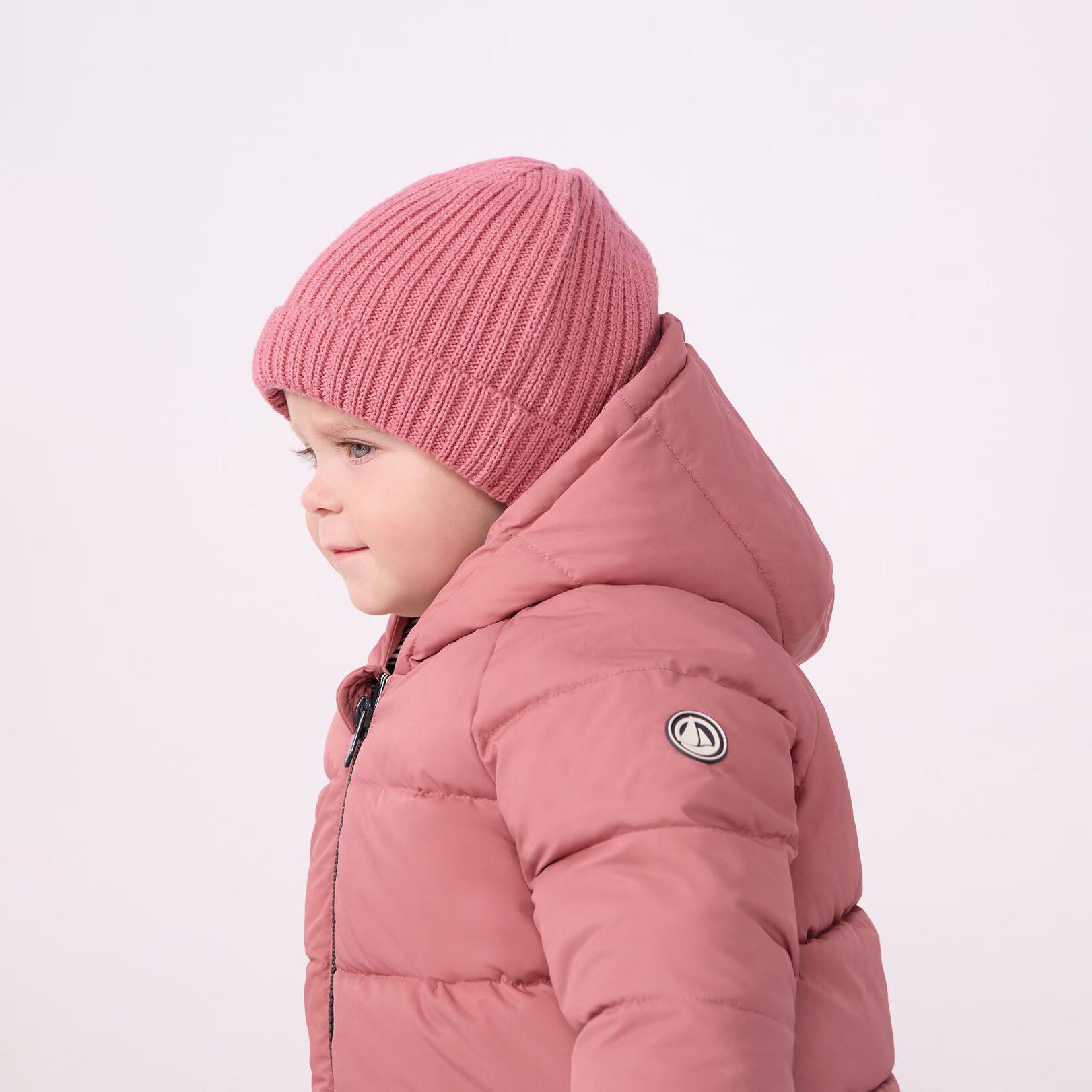 Petit Bateau-Baby Girls Doudoune New Cheek