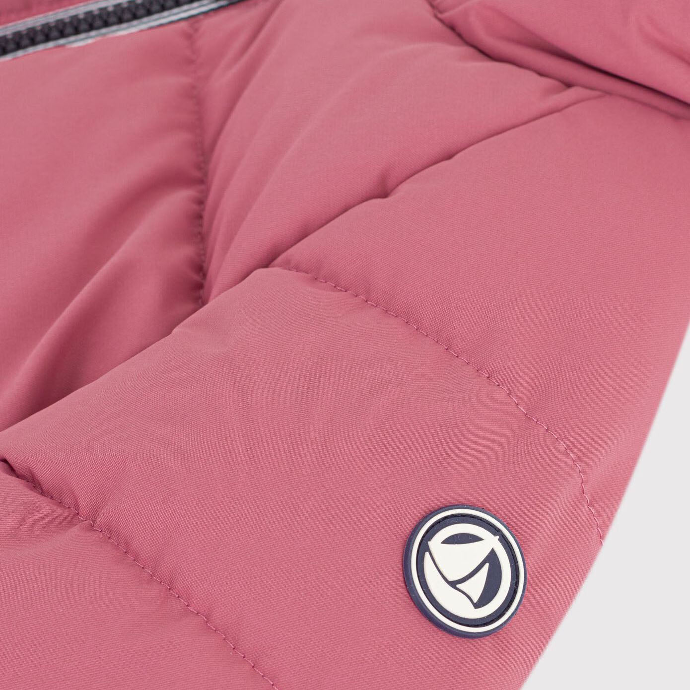 Petit Bateau-Baby Girls Doudoune New Cheek