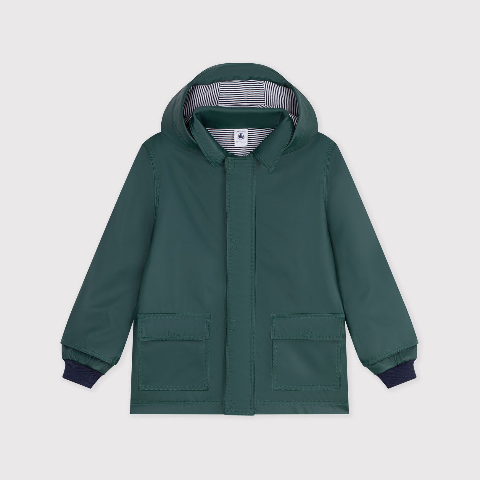 Petit Bateau-Boys plain iconic raincoat