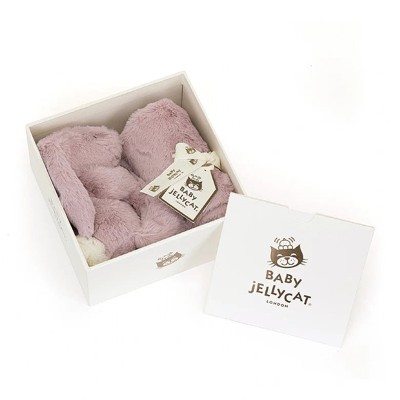 Bashful Luxe Bunny Rosa Soother Box