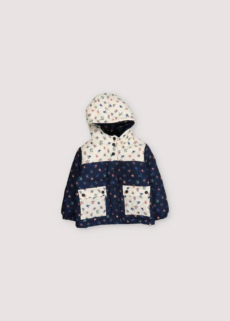 Heaven Outerwear-Mini Blossom-Mignight Navy- Vanilla Cream