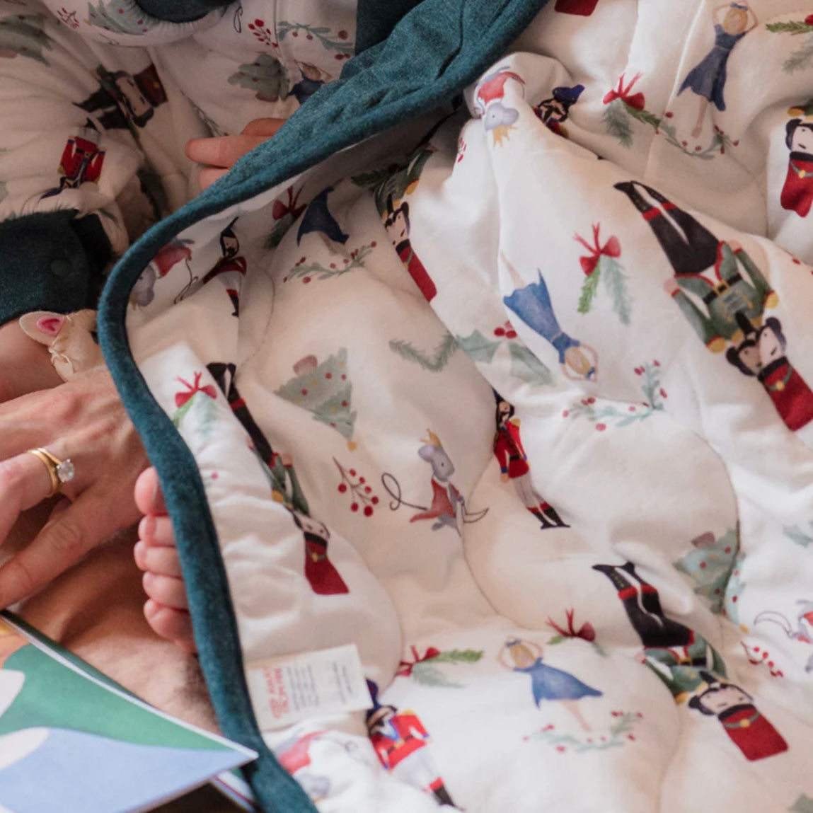 Nest Designs-Medium Cozy Blanket Nutcracker(167 x 220cm)