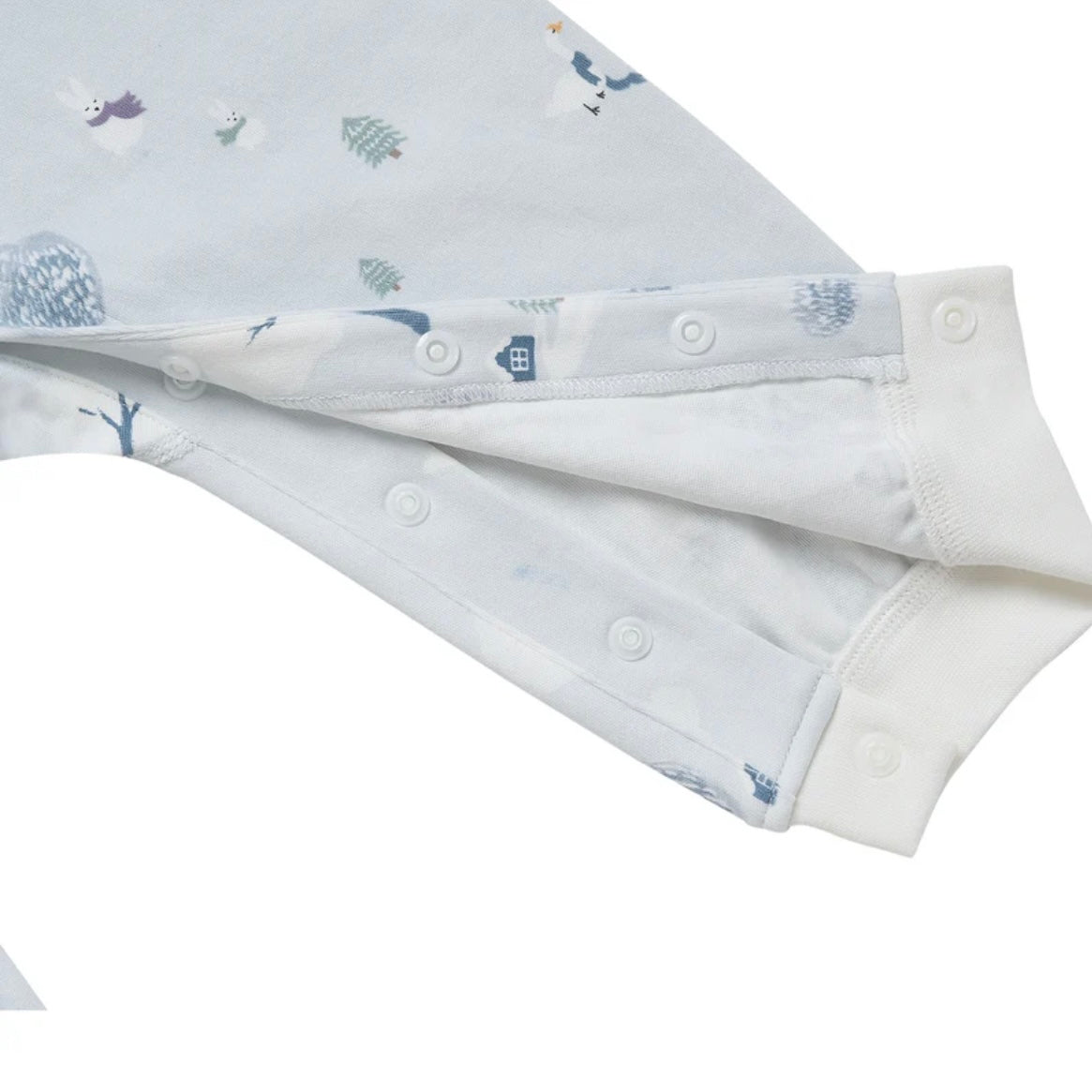 Nest Designs-Long Sleeve Romper Snowy Snuggles
