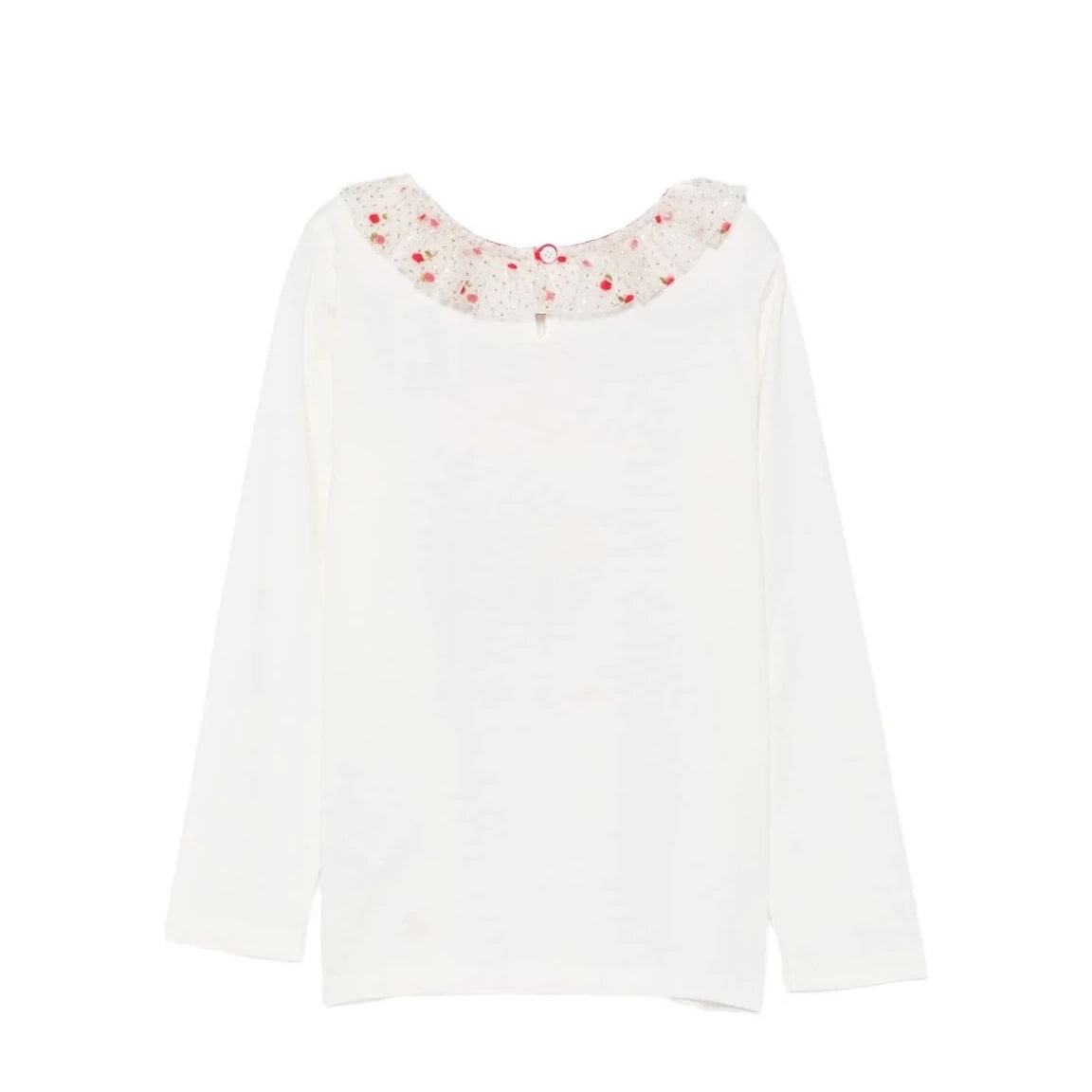 Bonpoint-T-Shirt Tidjiany Cny Upb Blanc Lait