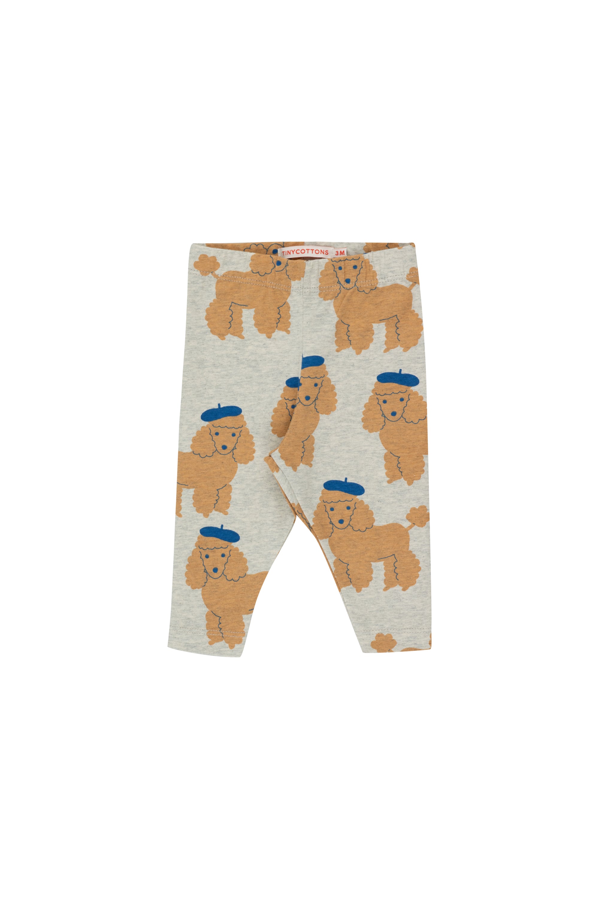 TINY POODLE BABY PANT  light grey heather