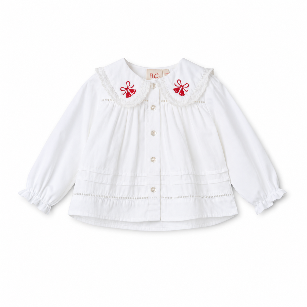 Flöss-Girl Adele Blouse White