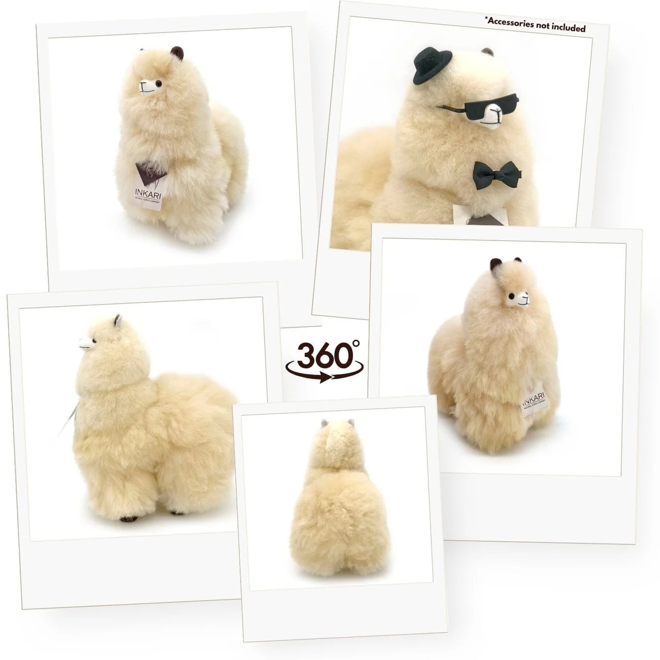 Inkari-Naturals-Alpaca Toy Medium Blond