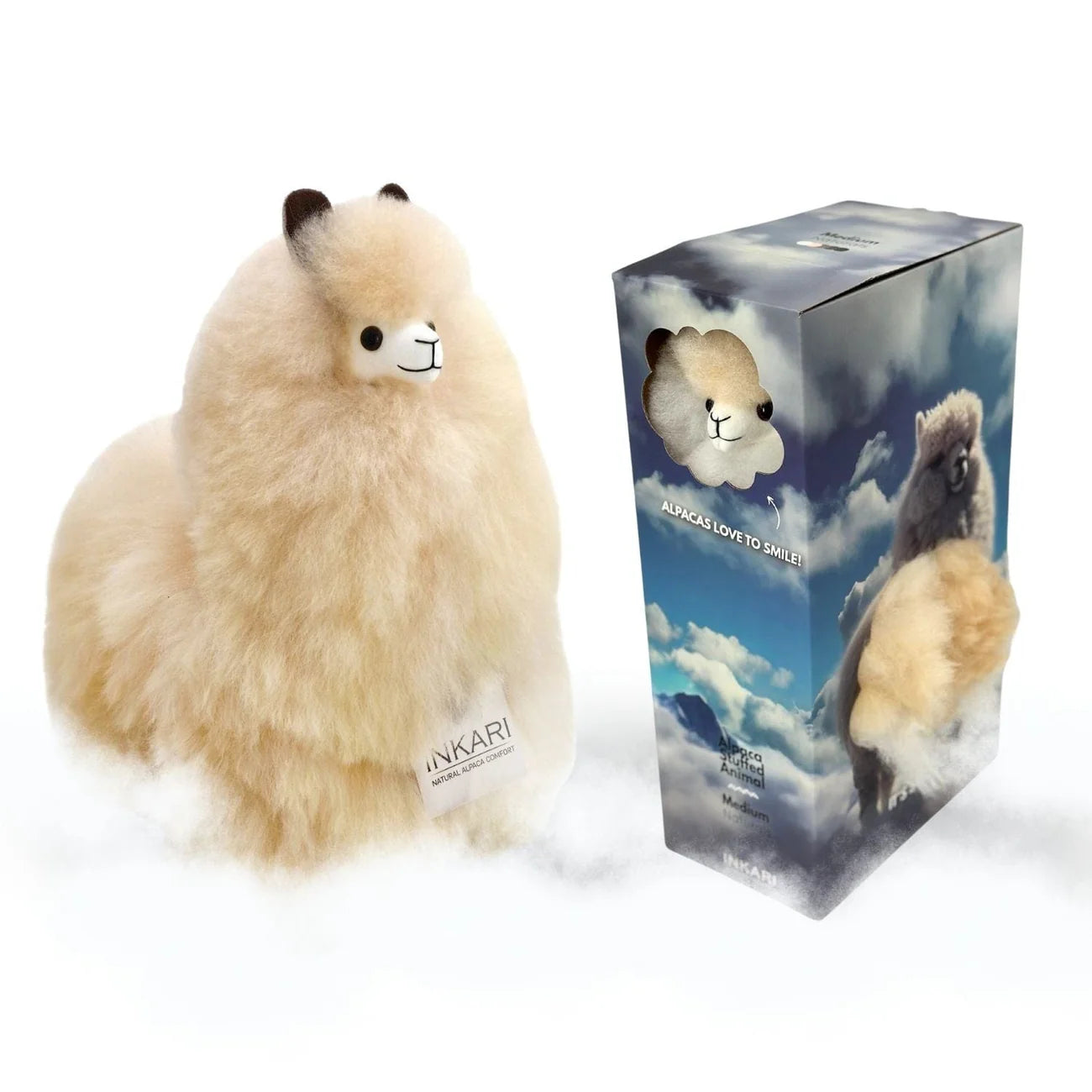 Inkari-Naturals-Alpaca Toy Medium Blond