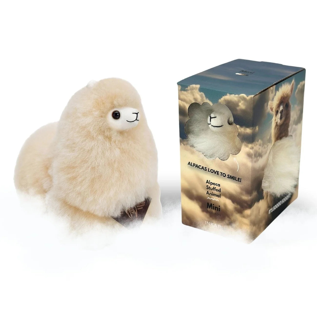 Inkari-Naturals-Alpaca Toy Mini Blond