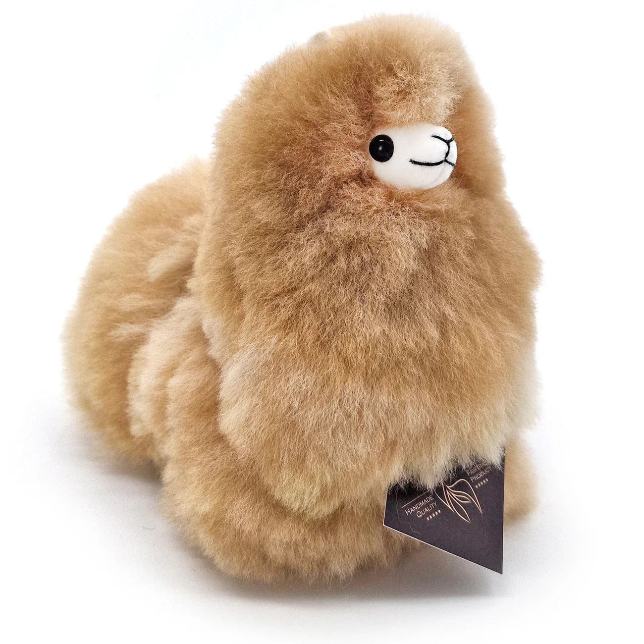 Inkari-Naturals-Alpaca Toy Mini Sandstone