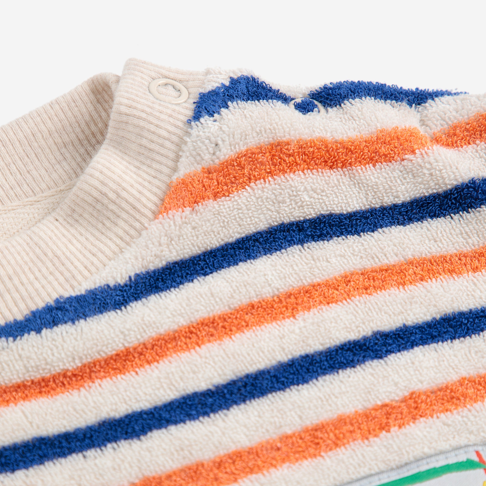 Bobo Choses-Baby Striped Terry Cloth Sweatshirt