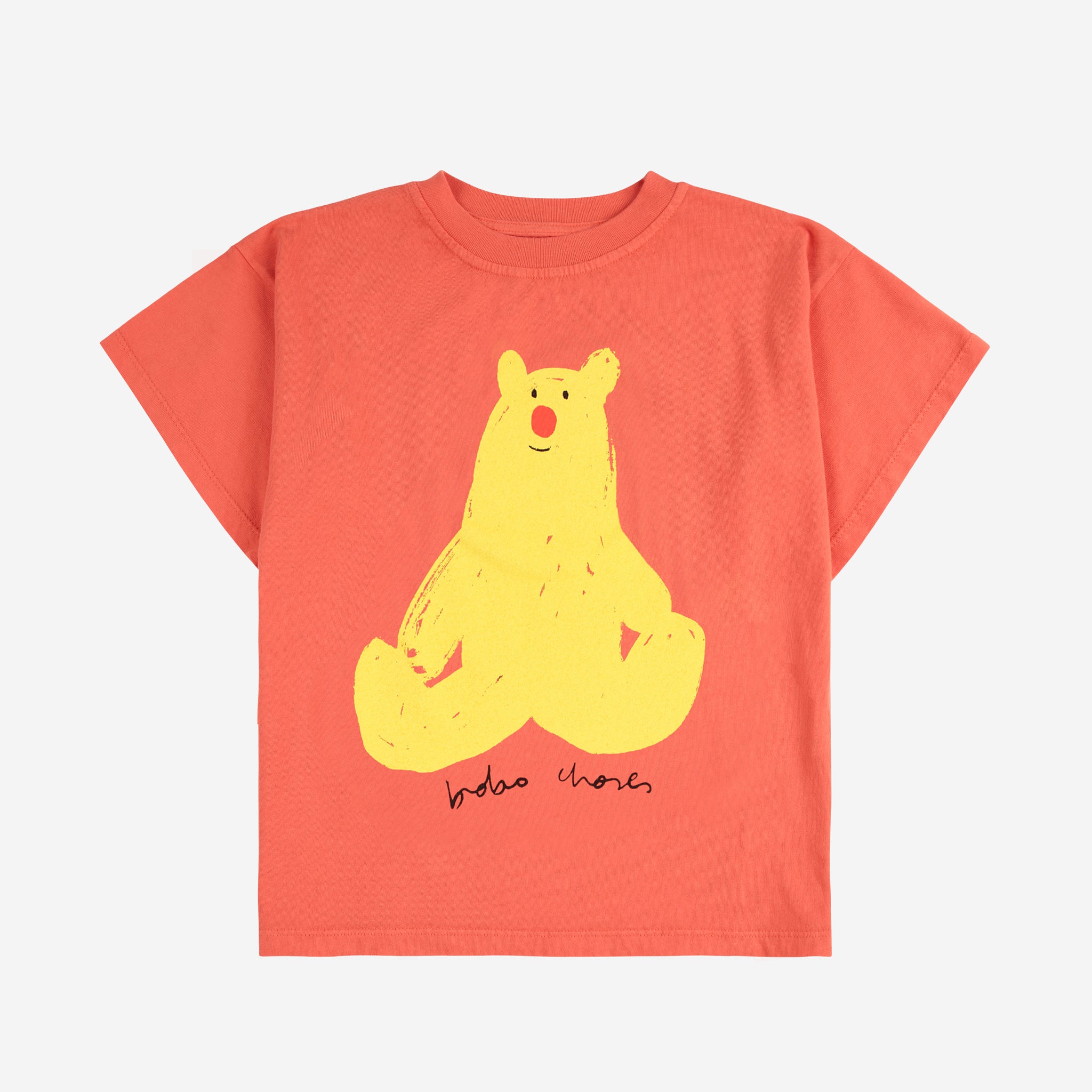 Red Hug Me Bear T-shirt