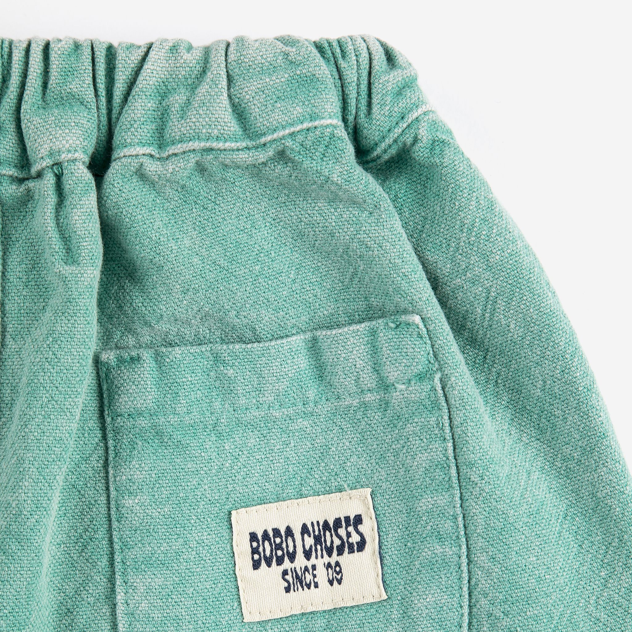 Bobo Choses-Baby Bobo Choses Since 09 Woven Pants Green