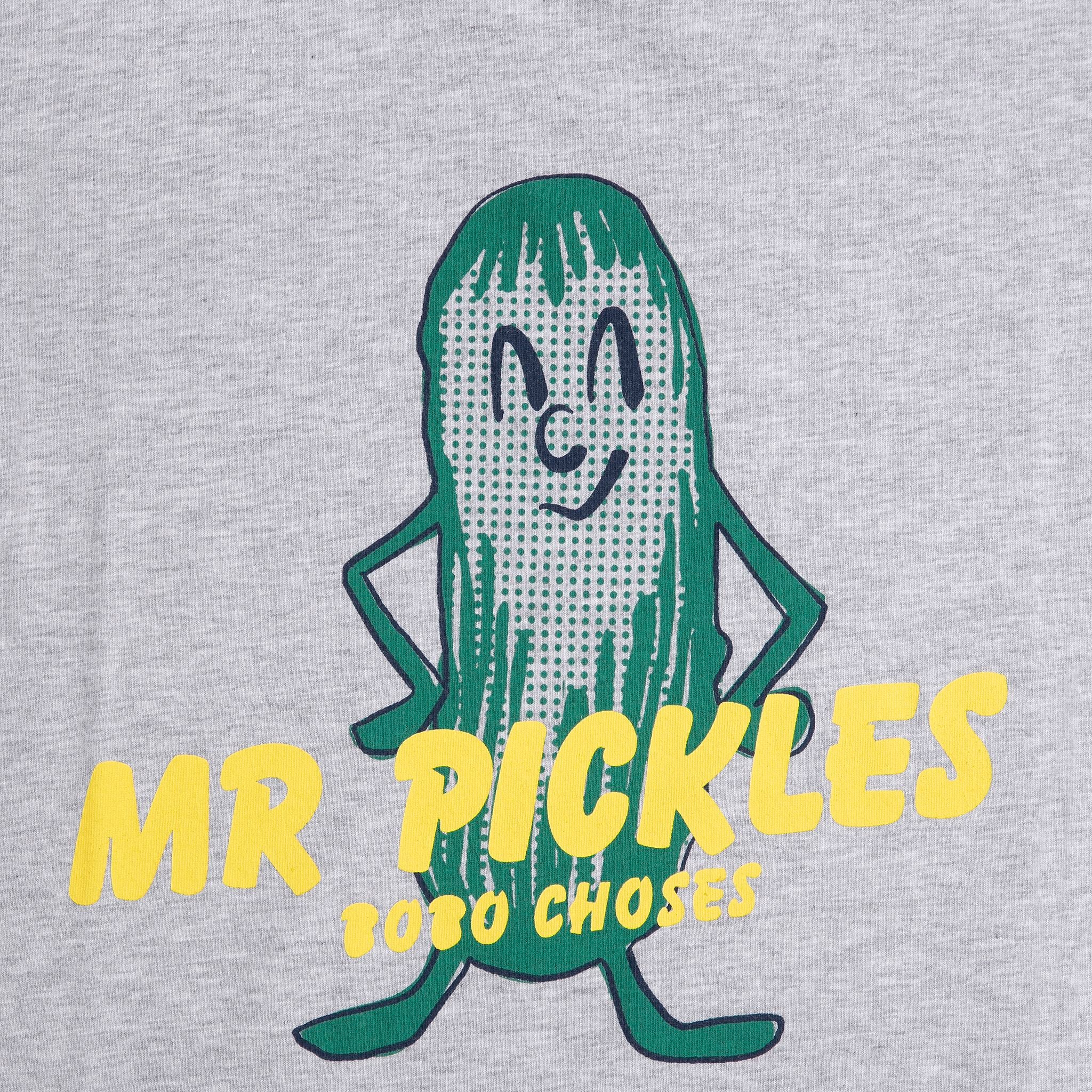 Bobo Choses-Kid Mr Pickles T-Shirt Heather Grey
