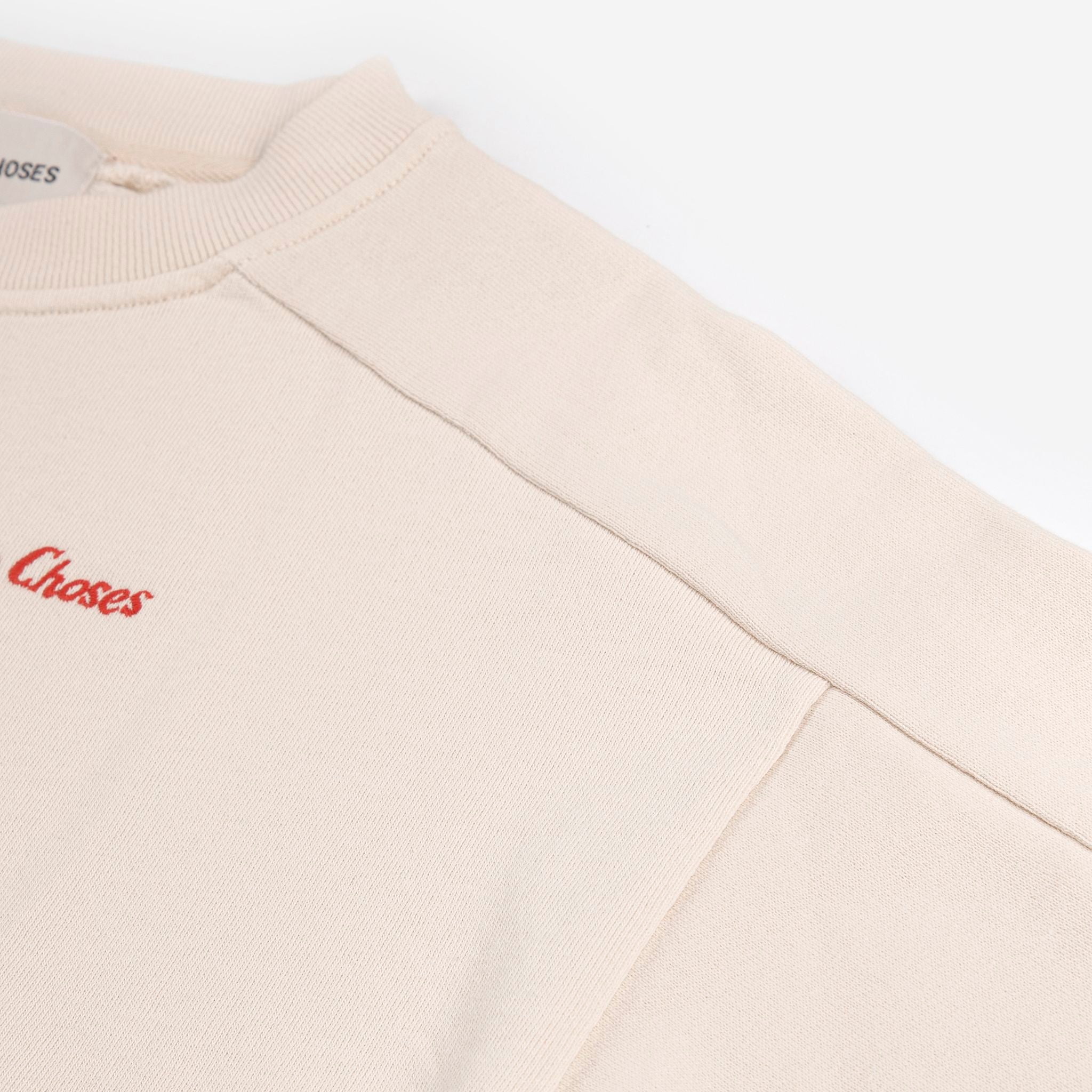 Bobo Choses-Kid Pickles Is At Home Sweatshirt Offwhite