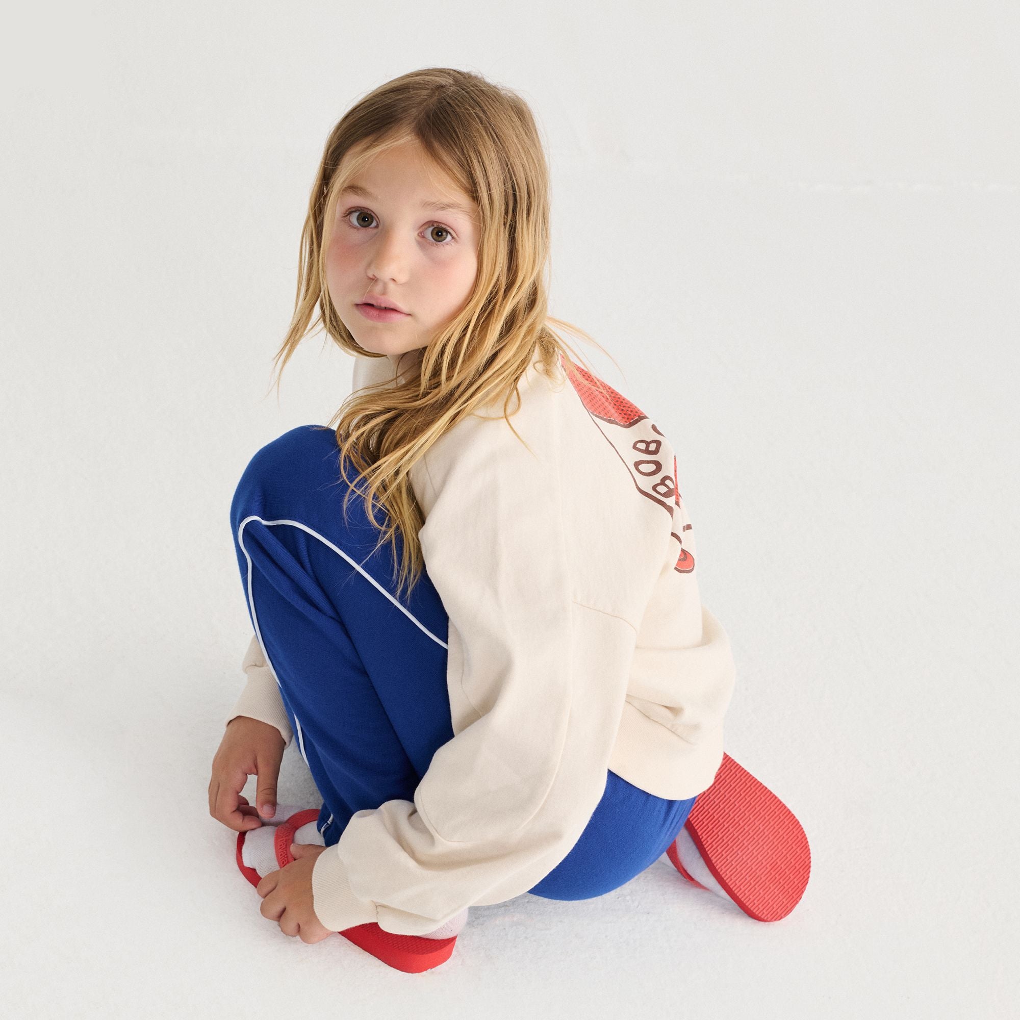 Bobo Choses-Kid Pickles Is At Home Sweatshirt Offwhite
