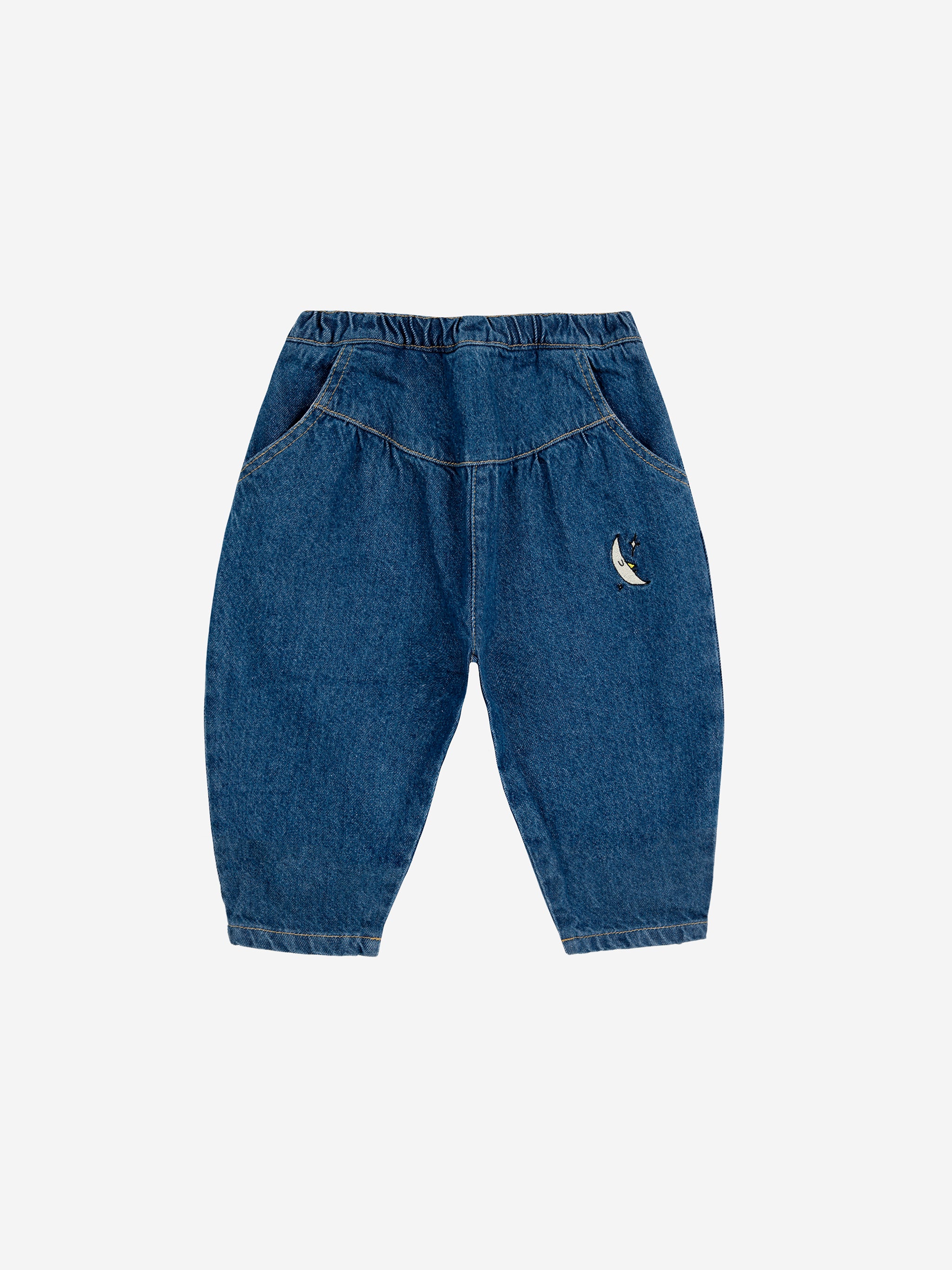 Baby Beneath The Moon denim baggy pants