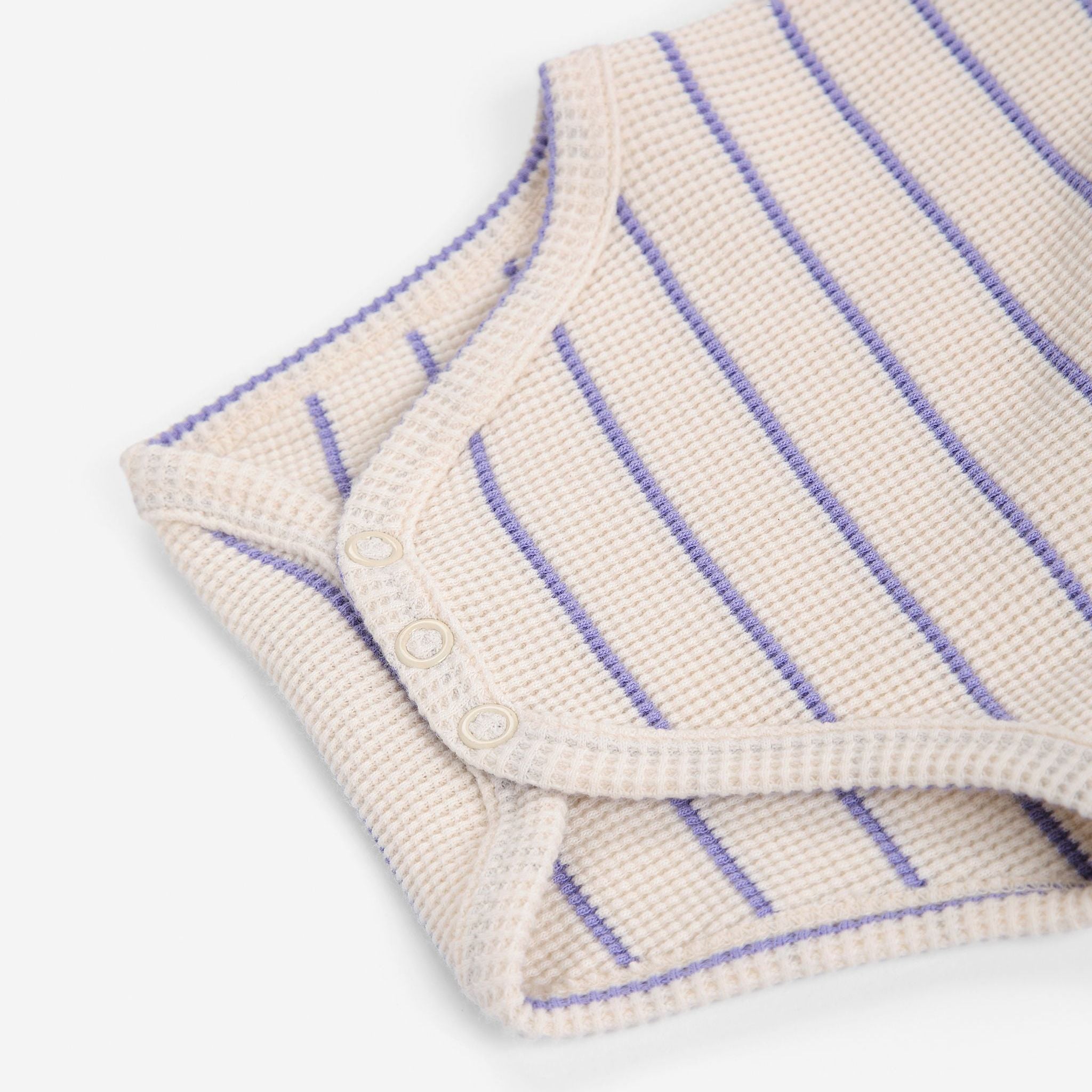 Bobo Choses-Baby Mush Monster Stripes Body Offwhite