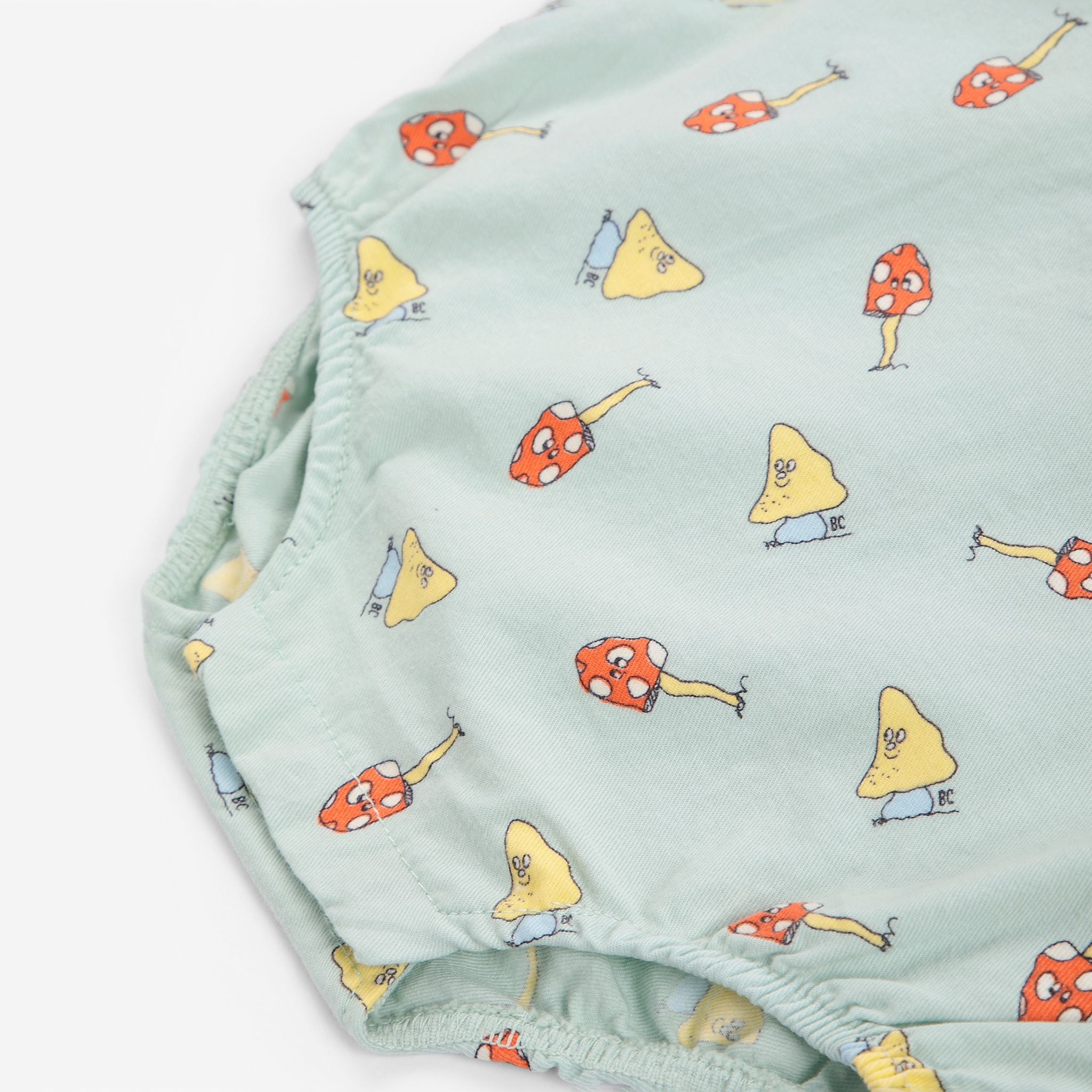 Bobo Choses-Baby Mush Monster Duo All Over Woven Body Green
