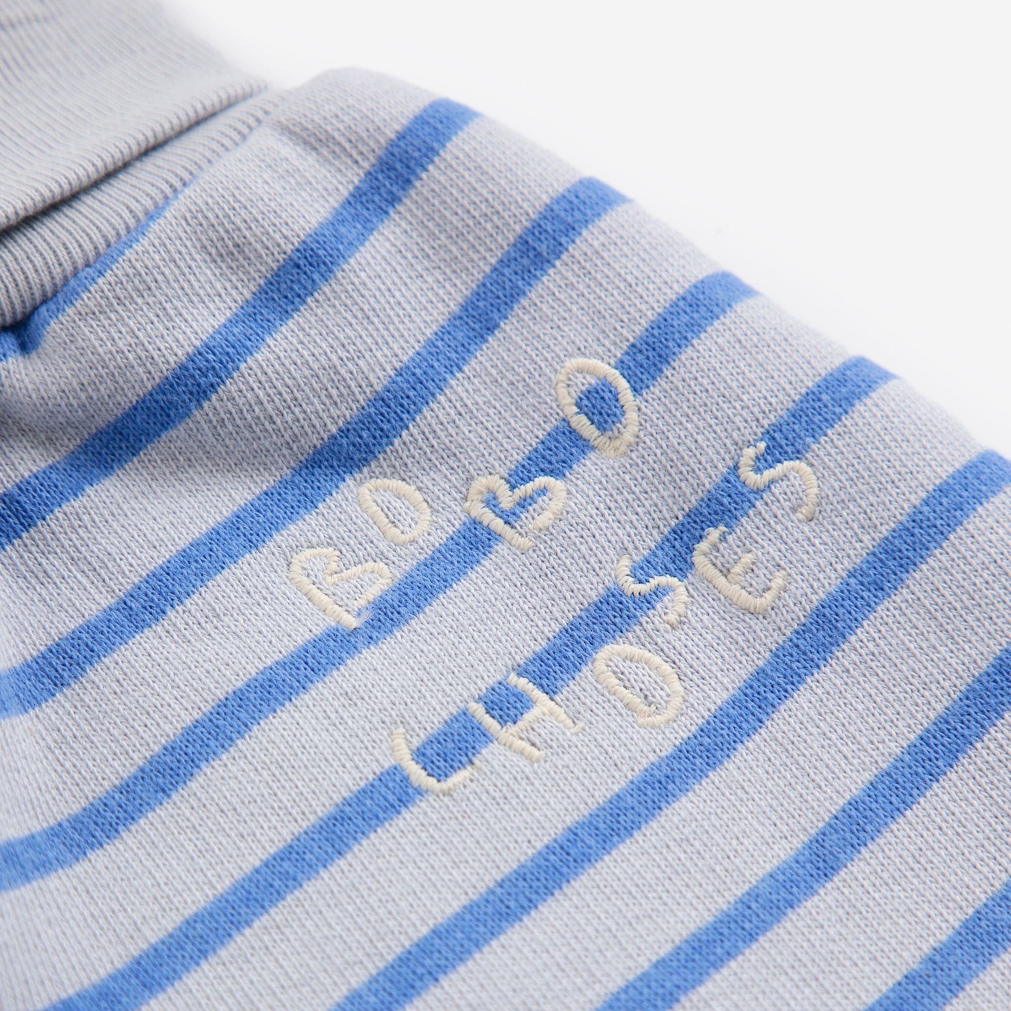 Bobo Choses-Baby Bobo Choses Stripes Jogging Pants Light Heather Grey
