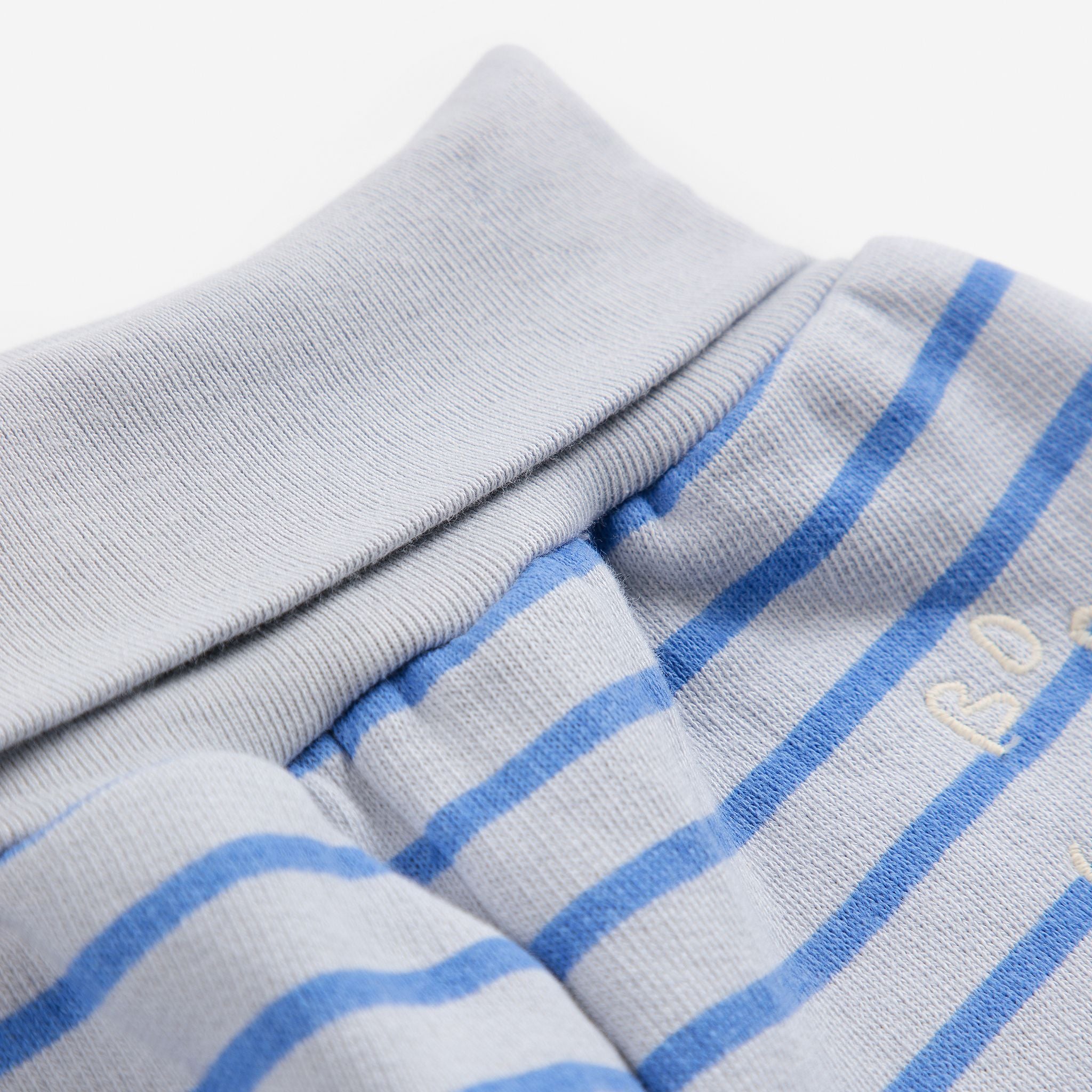 Bobo Choses-Baby Bobo Choses Stripes Jogging Pants Light Heather Grey