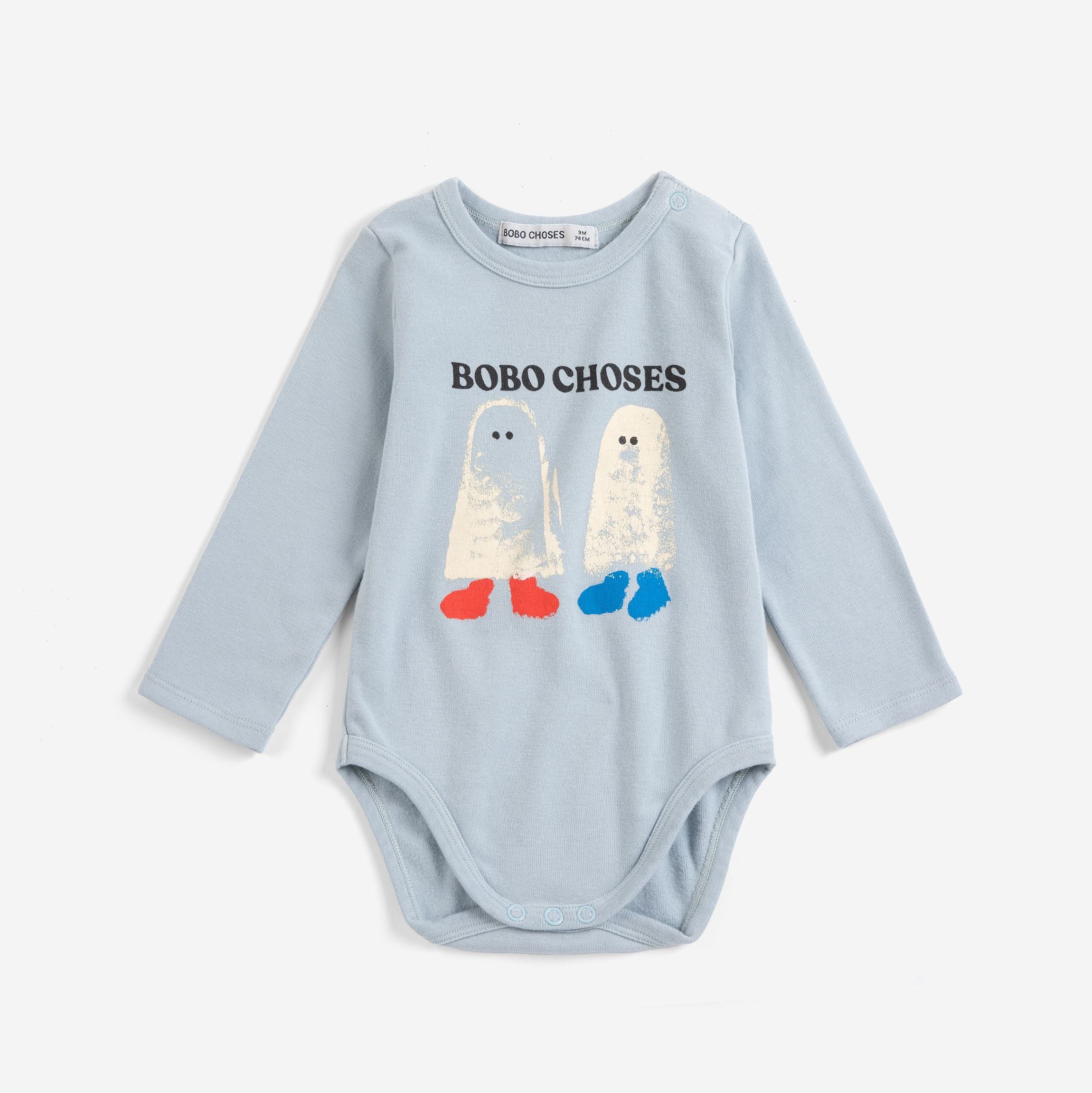 Bobo Choses-Baby Booty Ghosts Body Light Blue