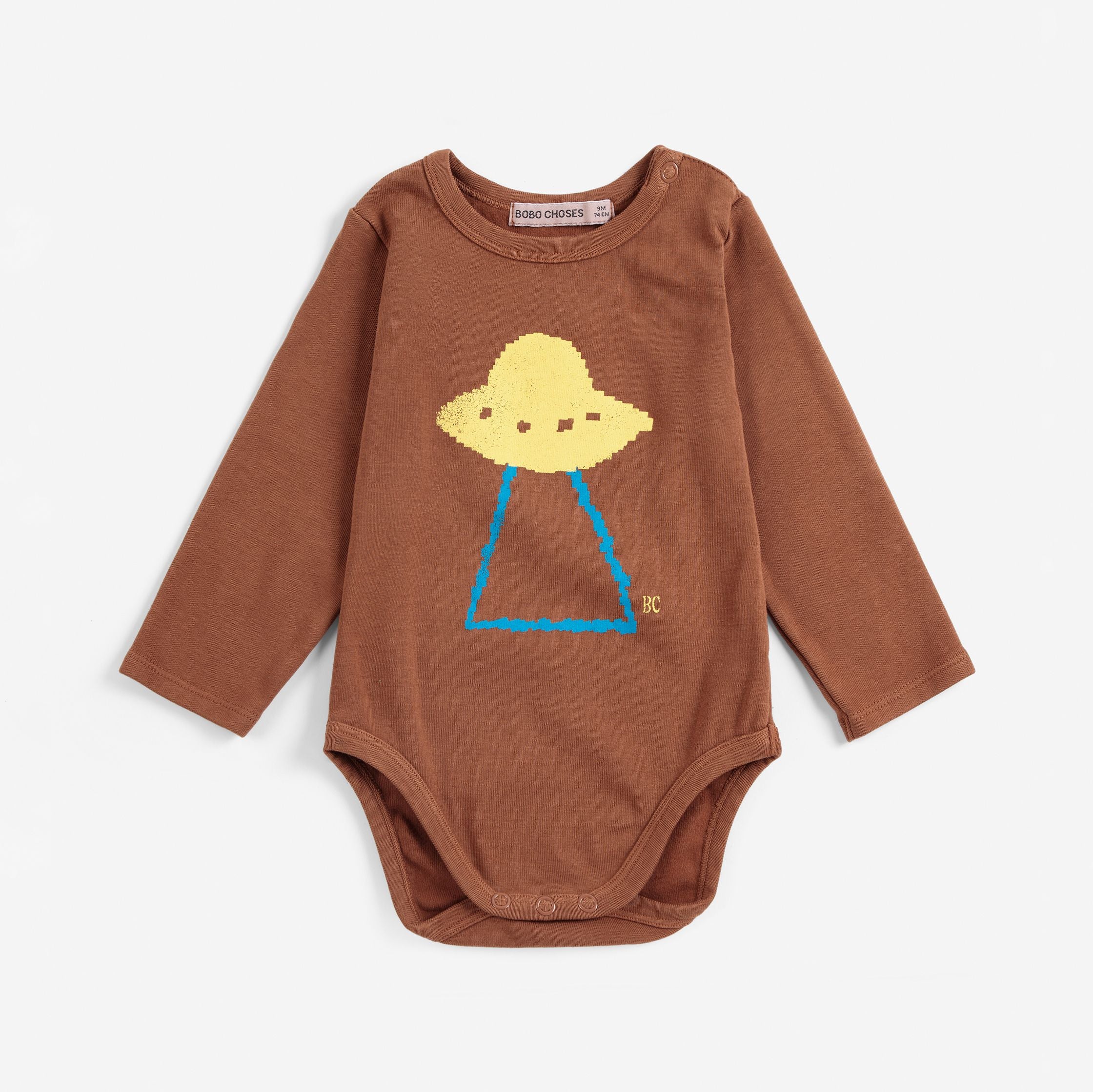 Bobo Choses-Baby Pixel Abduction Body Brown