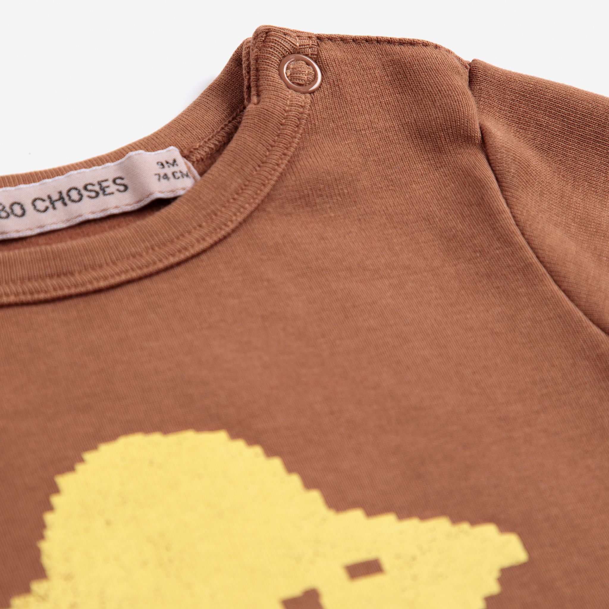 Bobo Choses-Baby Pixel Abduction Body Brown