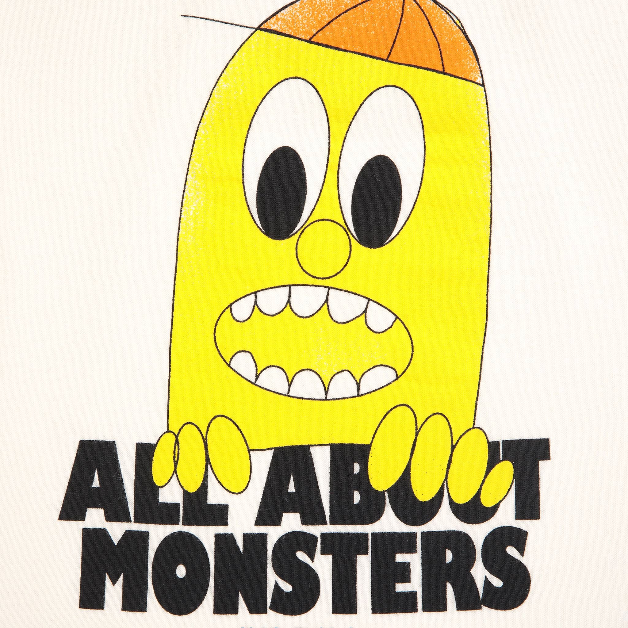 Bobo Choses-Baby Bigtooth Lemon T-Shirt Offwhite