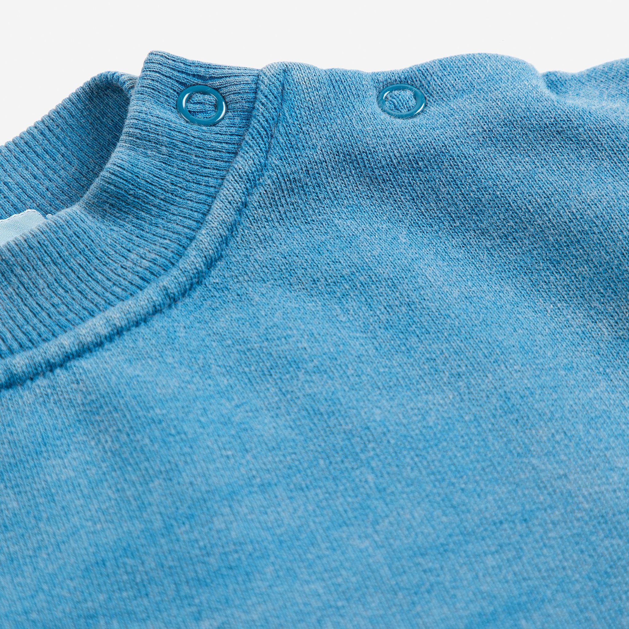 Bobo Choses-Baby Mush Monster Duo Sweatshirt Blue