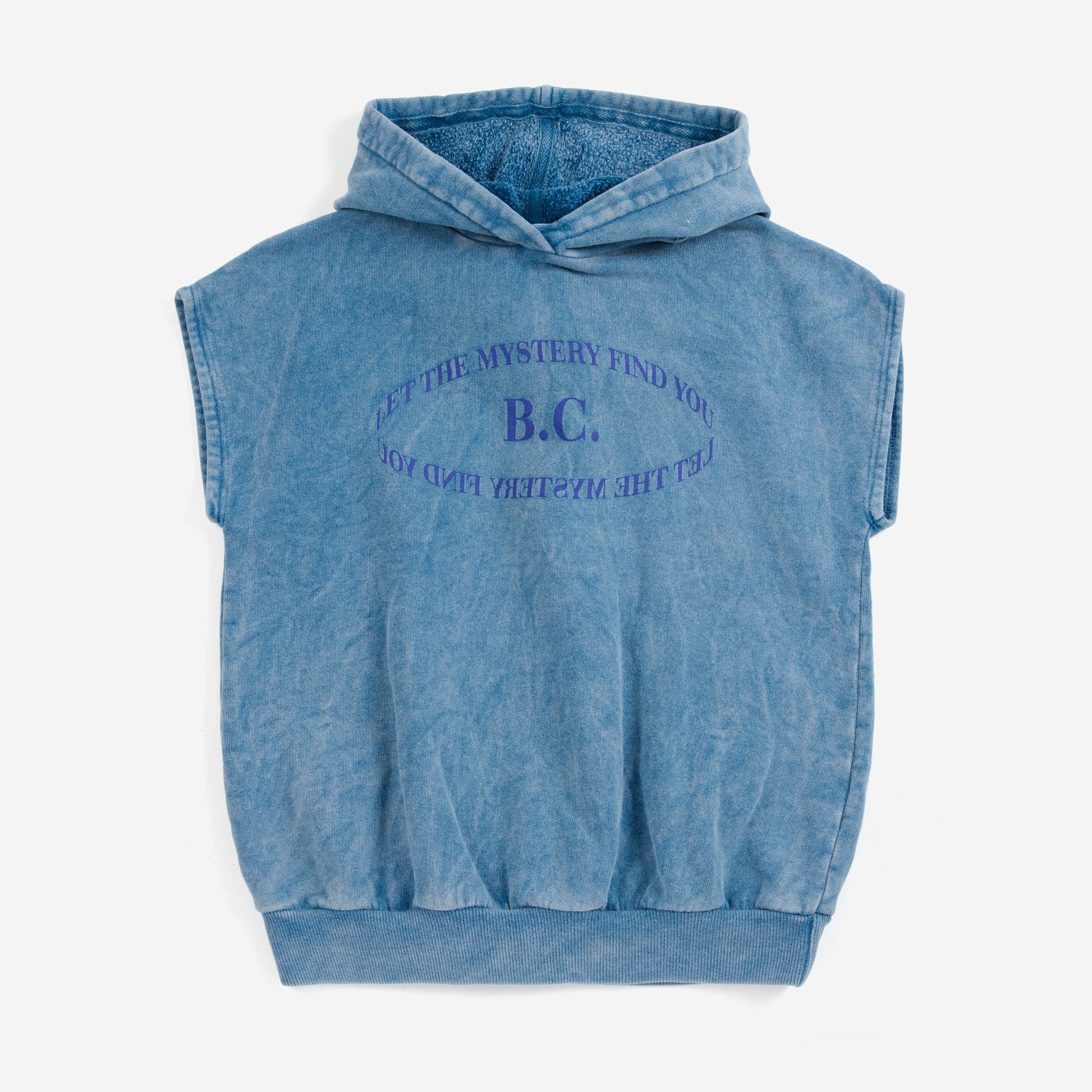 Bobo Choses-Kids Mystery Bc Sleeveless Hoodie Blue