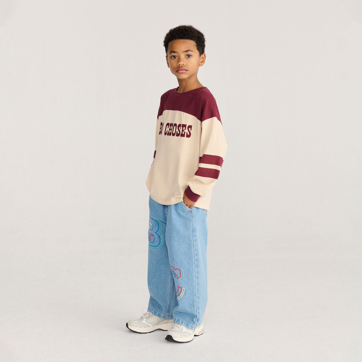 Bobo Choses-Kids Bobo Choses Pop T-Shirt Offwhite