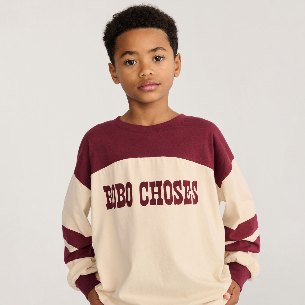Bobo Choses-Kids Bobo Choses Pop T-Shirt Offwhite
