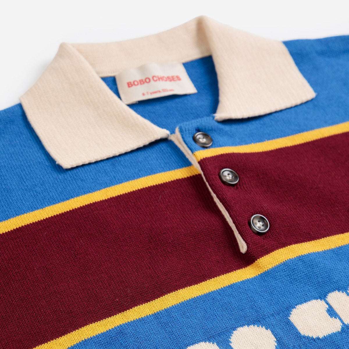 Bobo Choses-Kids Bobo Choses Bolder Polo Jumper Multicolor