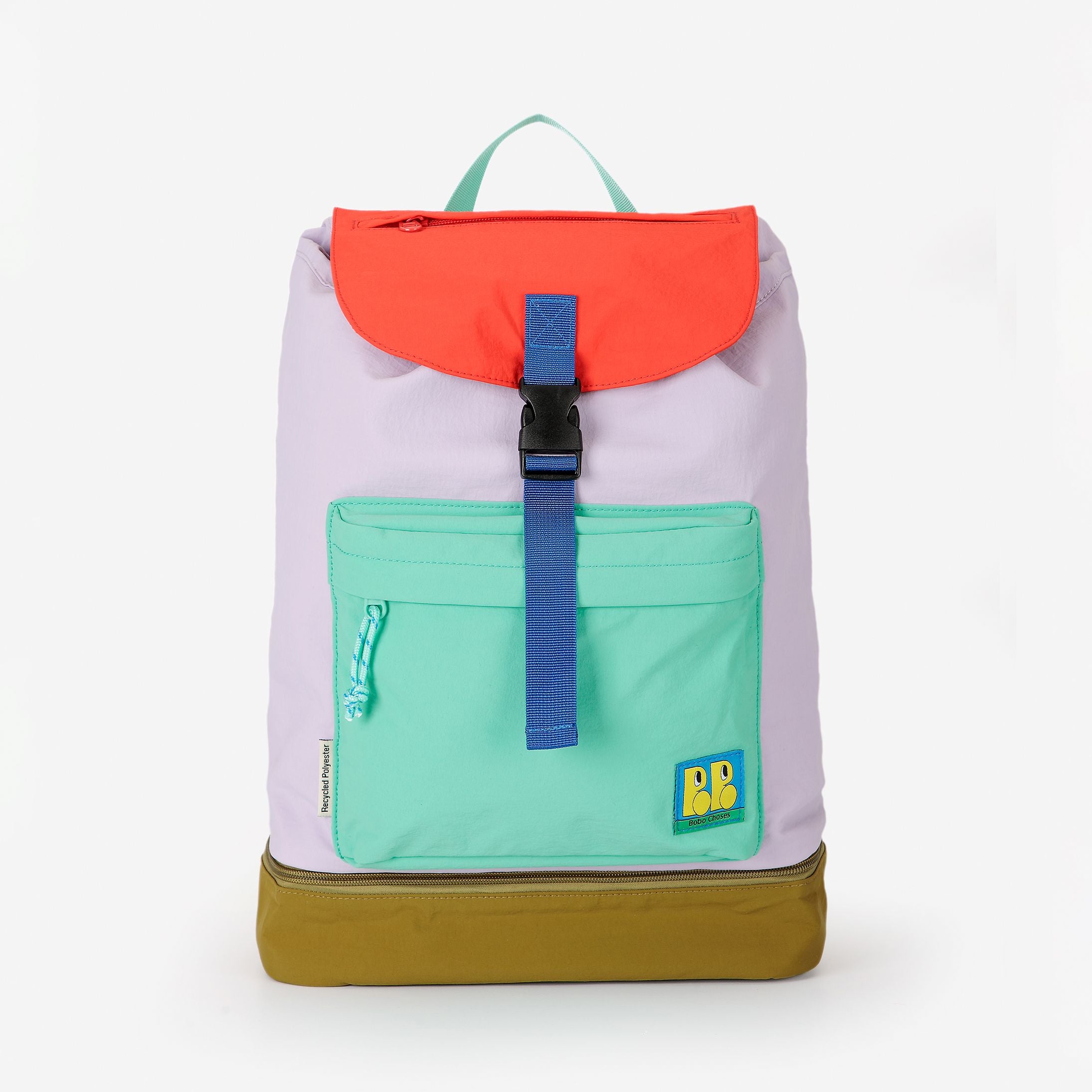 Bobo Choses-Girl Booo Bo Choses Tag Backpack Lavender