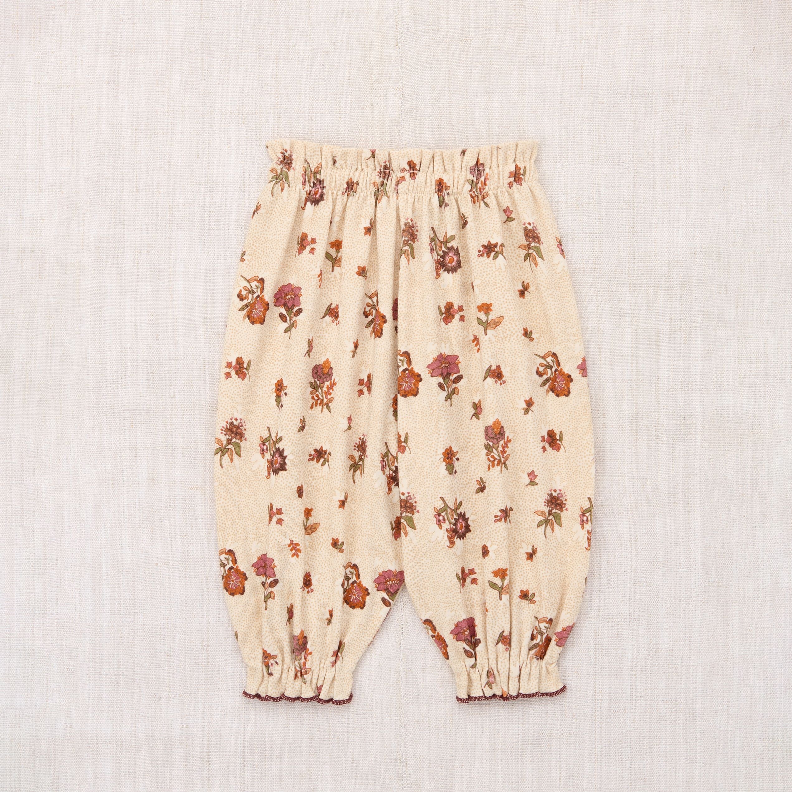 Misha & Puff-Baby Balloon Pant String/Antique Rose Holyoke Floral