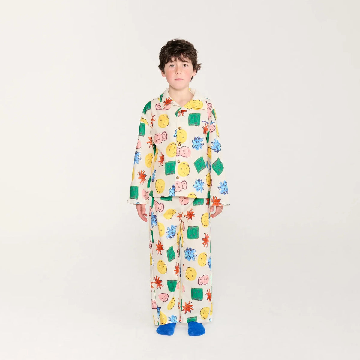 Bobo Choses-Monster Gang All Over Loungewear Woven Set & Book